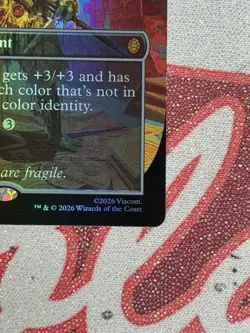 MTG Commander's Plate Foil NM | Commander: TMNT - Image 4