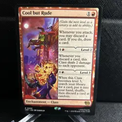 MTG Cool but Rude - Teenage Mutant Ninja Turtles (TMT) #89 Rare NM - Image 1