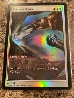 Tempered Steel Game Day & Store Championship Promos Foil - Image 1