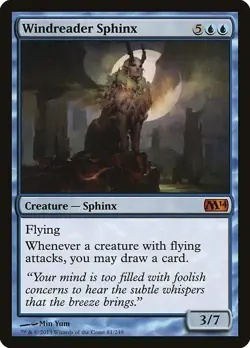 MTG Windreader Sphinx ** Magic 2014 ** English - Image 1