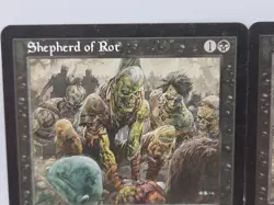 Shepherd of Rot Playset x4 Onslaught LP Zombie Cleric MTG Old Border - Image 4