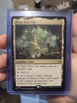 MTG Bloomburrow, Three Tree City - Image 1