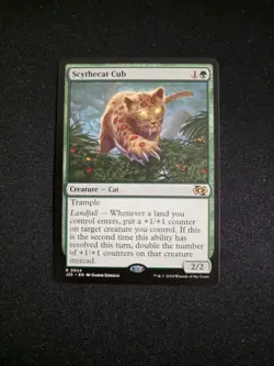 MTG Scythecat Cub [Foundations Jumpstart] Magic the Gathering - Image 1
