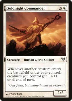4x Goldnight Commander - LP - Innistrad Block - SPARROW MAGIC - Image 1