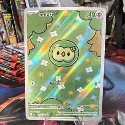 Solosis 118/086 Illustration Rare | Sv: Black Bolt | Pokemon TCG English Holo - Image 1