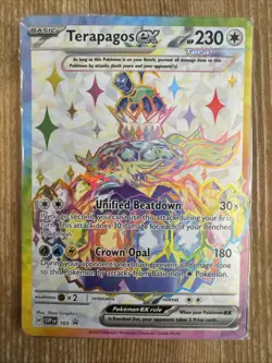 Terapagos ex - SVP165 - Black Star Promo SEALED Pokemon TCG NM - Image 1