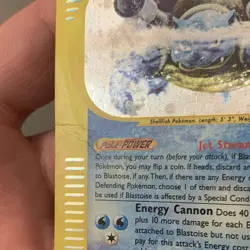 Pokemon TCG Blastoise 4/165 Expedition Base Set Holo Rare 100 HP 2002 - Image 3