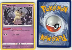 Mimikyu 081/189 Rare Darkness Ablaze Pokemon LP Murayama - Image 3