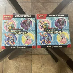2x ✅Pokemon TCG Scarlet & Violet Journey Together Booster Bundle, Sealed and New - Image 1