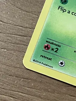 Pokemon XY | Promos | XY36 | Treecko | LP / MP - Image 2