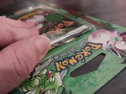 Empty Jungle Pokemon Booster Pack with Checklane Blister Cardboard Hanger - Image 5