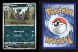 Salazzle 140/197 Obsidian Flames Reverse Holo NM/M Pokemon - Image 3