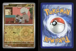Rockruff 116/197 Obsidian Flames Reverse Holo NM/M Pokemon - Image 3