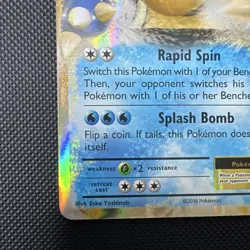 The Pokemon Company Blastoise EX 21/108 Evolutions Holo Ultra Rare 180 HP Eng - Image 3