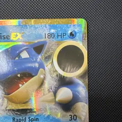 The Pokemon Company Blastoise EX 21/108 Evolutions Holo Ultra Rare 180 HP Eng - Image 5