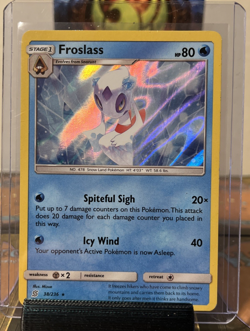 Froslass 38/236 Sm-Unified Minds Holo Pokemon - Image 1