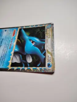 Pokemon TCG Unleashed 85/95 Kingdra Rare Prime Card Vintage Holo LP - Image 4