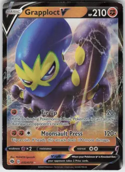 Played Holo Grapploct V 032/073 V Rare Champion's Path Moderately Played - Image 1