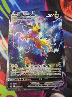 Pokemon Jolteon VMAX SWSH184 Black Star Promo - Image 1