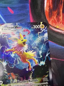Pokemon Jolteon VMAX SWSH184 Black Star Promo - Image 3