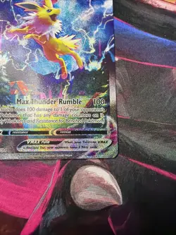 Pokemon Jolteon VMAX SWSH184 Black Star Promo - Image 4