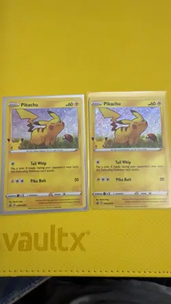 Pikachu SWSH039 Holo-25th Anniversary General Mills Promo Card Lot Of 2 - Image 1
