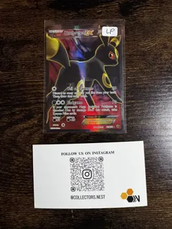 Pokemon Umbreon EX TCG Card #119/124 XY Fates Collide 2016 LP - Image 1