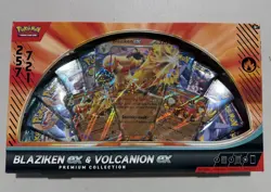 Pokemon TCG: Blaziken Ex & Volcanion Ex Premium Collection (Amazon Exclusive) - Image 1