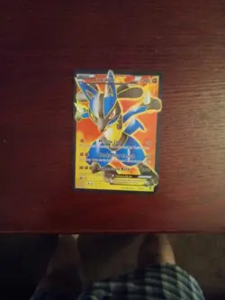 Pokemon Lucario EX Full Art Ultra Rare Holo XY Furious Fists 107/111 180 HP Card - Image 2
