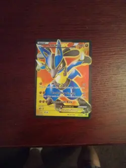 Pokemon Lucario EX Full Art Ultra Rare Holo XY Furious Fists 107/111 180 HP Card - Image 3