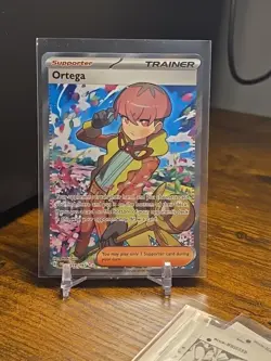 Pokemon TCG Ortega SV03: Obsidian Flames 219/197 Holo Ultra Rare - Image 1