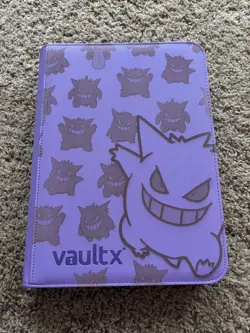 Pokemon Gengar 9 pocket Vault X Binder - Unlucky Collector - IN HAND - Image 1