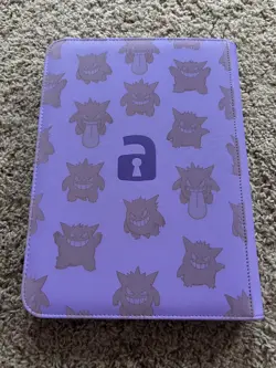 Pokemon Gengar 9 pocket Vault X Binder - Unlucky Collector - IN HAND - Image 2