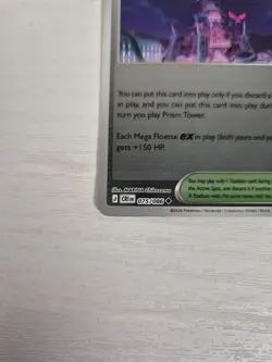 075/086 Ange Floette Reverse Holo Card Chaos Rising Pokemon TCG Mega Evolutions - Image 2