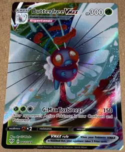 Butterfree VMAX 002/189 Ultra Rare Darkness Ablaze Pokemon TCG NM/M - Image 1