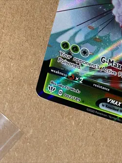 Butterfree VMAX 002/189 Ultra Rare Darkness Ablaze Pokemon TCG NM/M - Image 4
