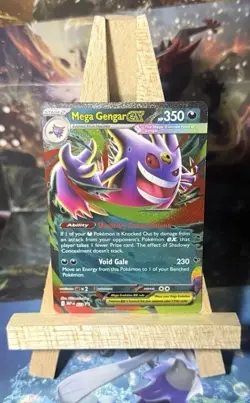 Mega Gengar EX 073 Black Star Promo Mega Evolutions NM - Image 1