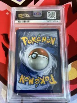 2016 POKEMON XY FATES COLLIDE #116 FULL ART/GLACEON EX PSA 10 - Image 2