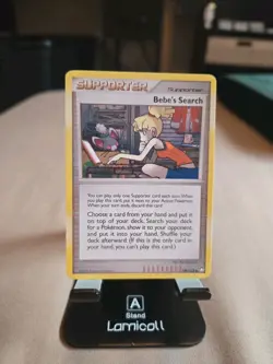 Bebe's Search 109/123 Mysterious Treasures Regular Pokemon Trading Card 2007 - Image 1