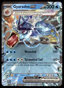 Gyarados ex 045/198 Double Rare Scarlet & Violet Pokemon Near Mint - Image 1