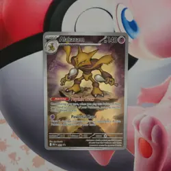 Pokemon TCG - Alakazam MEP 009 - Black Star Promo Card - mep009 - Image 3