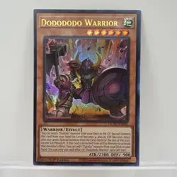 YUGIOH- Dodododo Warrior - DUAD-EN004 - Ultra Rare - 1st Edition Near Mint - Image 1