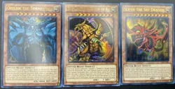 Yu-Gi-Oh Egyptian Gods Ultimate Rare Complete Set - Image 1