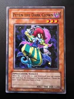 Peten the Dark Clown EP1-EN005 Common Near Mint Yugioh - Image 1