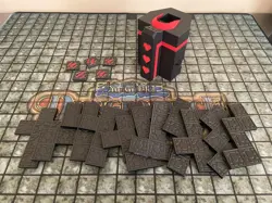 Yugioh Dungeon Dice Monsters Custom Heart Counter Tower/Tiles Set - Red-Eyes - Image 2