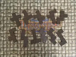 Yugioh Dungeon Dice Monsters Custom Heart Counter Tower/Tiles Set - Red-Eyes - Image 4