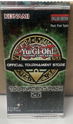 Yugioh - OTS Tournament 26 Pack - 1 Sealed Pack - Image 1