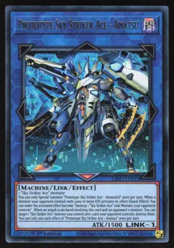 Prototype Sky Striker Ace - Amatsu - L26D-ENS35 - Ultra Rare - Yugioh - Image 1