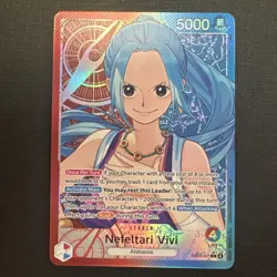 Bandai Nefeltari Vivi EB03-001 Leader Alt Art Foil One Piece TCG 5000 - Image 1