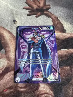 One Piece TCG Sengoku OP16-060 Alternate Alt Leader Holo English - Image 1